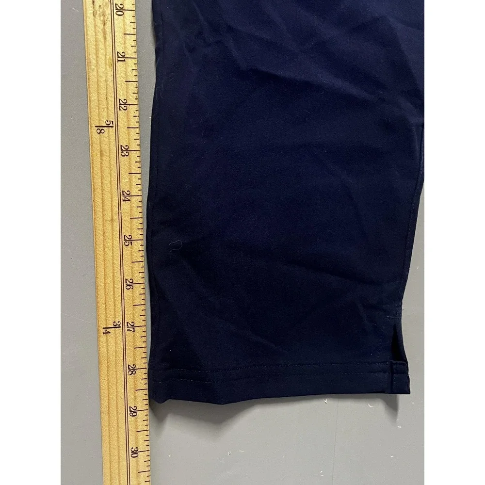 FIGS‎ Pants Womens Med Blue Technical Collection Cargo Scrub Drawstring Pockets